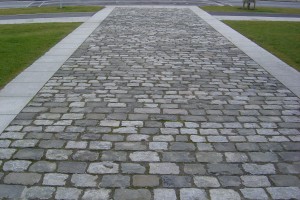 Antique Granite Cobblestone with Granite paving (7)